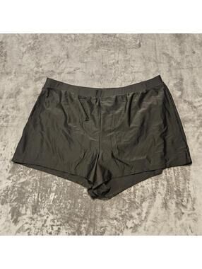 Beach Diva Ladies 20W Black Swim Shorts